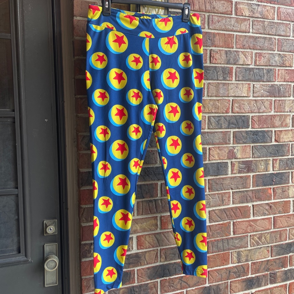Colorful Disney Pixar ball  Leggings
